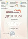 Диплом победителя в номинации "Лучший проект районного конкурса социально значимых проектов "Инициативные люди"